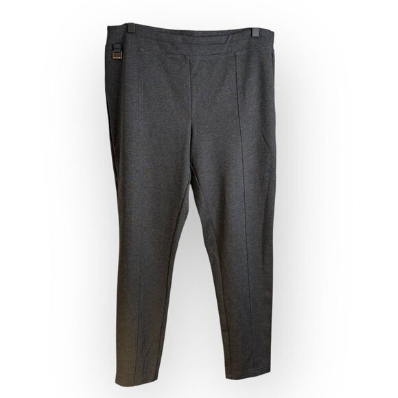 Zac & Rachel Grey Knit‎ Ankle Pant - Picture 1 of 3